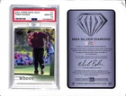 2001 Upper Deck Golf Tiger Woods Rookie Card RC #1 PSA 10 MBA Silver Diamond