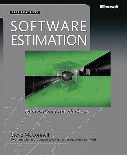 Software Estimation: Demystifying the Black Art,Steve McConnell