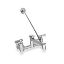 Commercial Mop Sink Faucet with Vacuum Breaker, Wall Mount Service Sink Fauce...