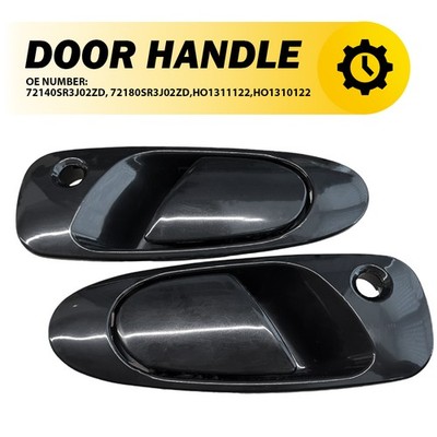 Exterior Door Handle For Honda 92-95 Civic 93-97 Civic del Sol Set of 2 Front