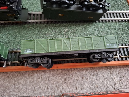 JOUEF SNCF Class 231 4-6-2 TENDER LOCO 231.C.60 HO Gauge Tested And 5 Wagons. - Picture 16 of 24