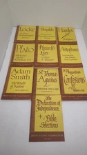 Great Books Foundation Lot of 10 Classics Plato Locke Thucydides Adam Smith Aris