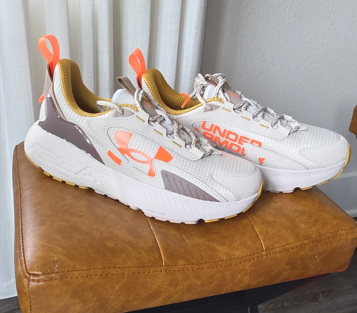 Under Armour HOVR Mega 2 MVMNT Fog Orange Blast for sale | eBay