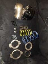 Precision Turbo Authentic 46mm Wastegate Tial Black Q Blow Off Valve BOV Bundle