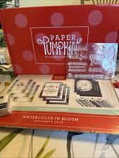 Watercolor In Bloom December 2025 Paper Pumpkin By Stampin Up Stamp Card Set