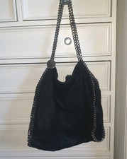 STELLA MCCARTNEY BLACK FALABELLA BAG WELL USED HENCE LOW PRICE