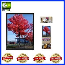 Elegant 8x10 Black Picture Frame - Modern Wall Decor for Cherished Memories