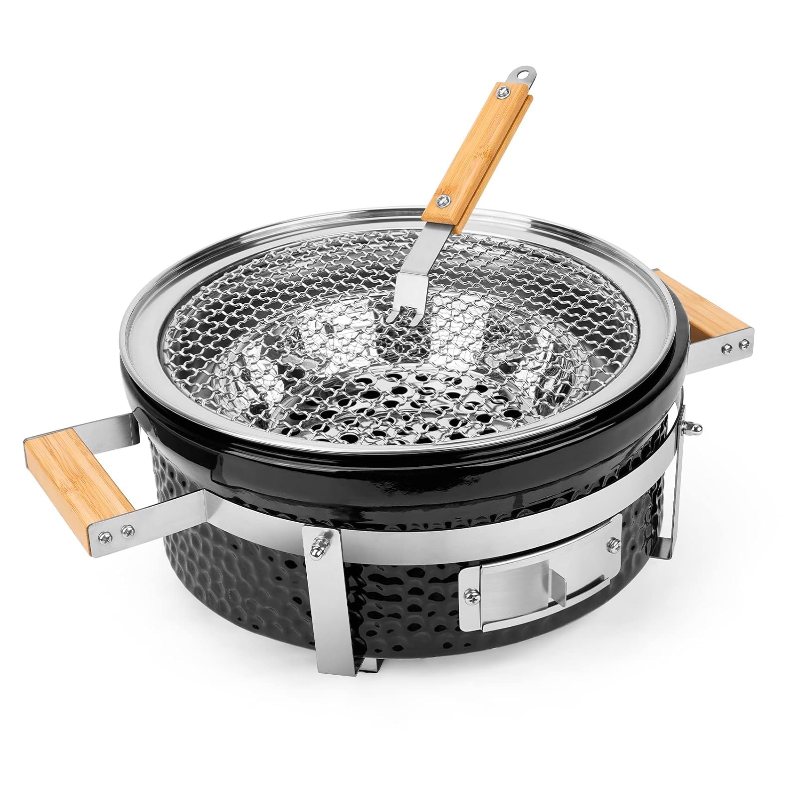 14 Inch Ceramic Hibachi Charcoal Grill