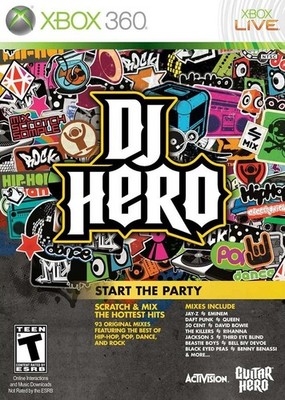 DJ Hero - Xbox 360 Game Only