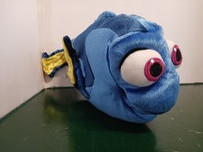 Disney Store Pixar Finding Dory Stuffed Animal 17" Plush Blue Fish Soft Toy
