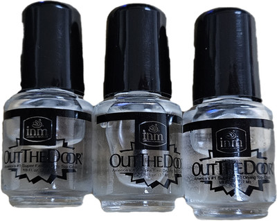 INM Out the Door Super Fast Drying Top Coat 1/8 fl. oz. 3 Pack