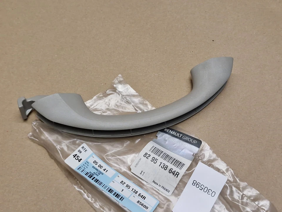 Manija de agarre lateral izquierda trasera beige Renault Kangoo Mk2 829513864R genuina NUEVO Foto 4 de 4