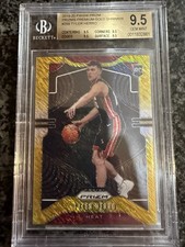 2019-20 Panini Prizm Tyler Herro Gold Shimmer RC #/10 BGS 9.5 True Gem