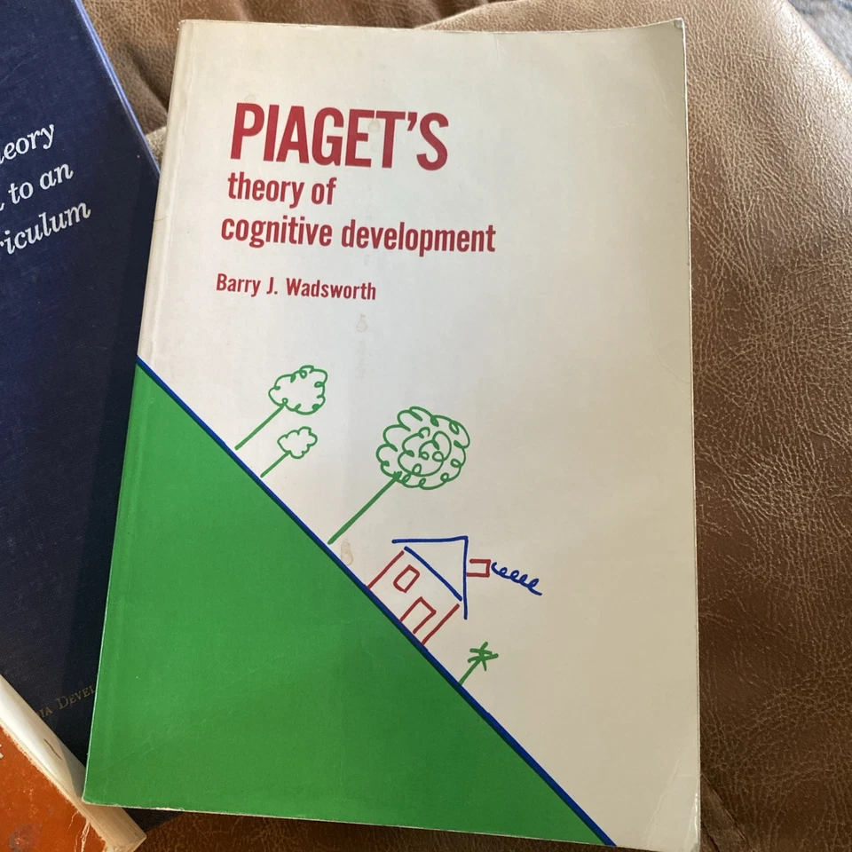 Jean Piaget Children Educational Development & Reasoning Theories Vtg Lot of 5 - Image 4 of 4