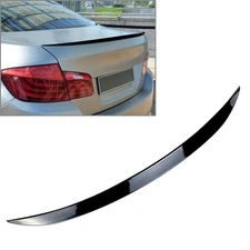 For BMW 5-Series F10 4-Door Sedan M5 2011-2016 Rear Trunk Spoiler Lip Wing Black