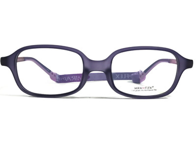 Miraflex Kids Goggles Eyeglasses Frames ERIC M.DARK PURPLE-M.PURPLE 14 47-18-125