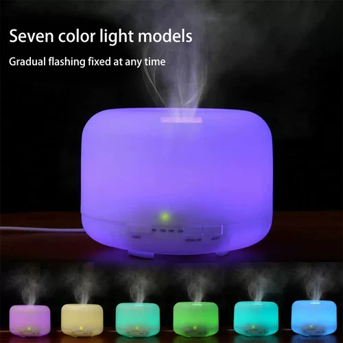 LED Ultrasonic Aroma Humidifier Essential Oil Diffuser Aromatherapy Air Purifier - Picture 4 of 12