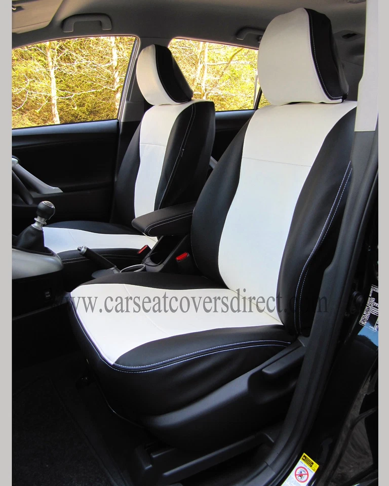 TOYOTA COROLLA-VERSO Leatherette CAR SEAT COVERS- 5 SEATER, High Quality - Image 2 of 4