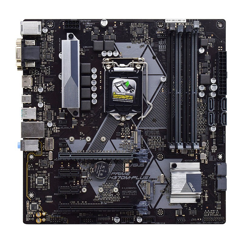 ASUS　PRIME H370M-PLUS　LGA1151 PRIME H370M-PLUS/CSM - Tech Specs｜Motherboards｜ASUS USA