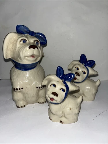 Shawnee Mugsy Toothache Salt & Pepper Set 3PC Vintage