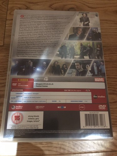 MARVEL’S AGENTS OF S.H.I.E.L.D. - THE COMPLETE THIRD SEASON - DVD - 第 2/4 張圖片