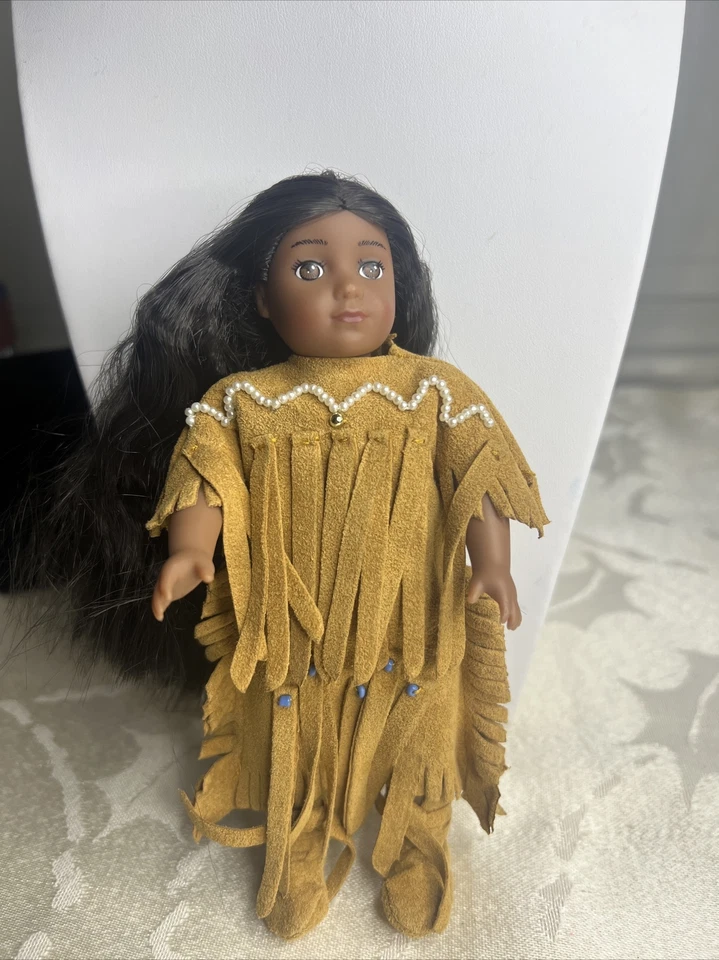 "Muñeca American Girl KAYA clásica MINI cuerpo suave muñeca de 6"" 2011" Foto 3 de 4