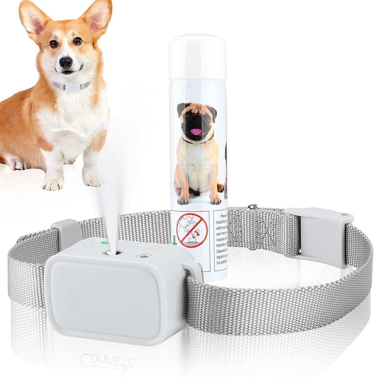 Spray Collar Elite Small Dog Bark Collar Dog Training Collar