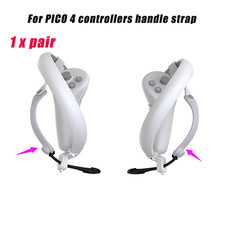 For PICO 4 VR Accessories Silicone Controllers Handle Strap Anti-slip Hand Strap
