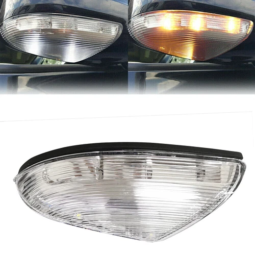 For 09-18 Dodge Ram 1500 Front Passenger Mirror Turn Signal Puddle Light Lamp