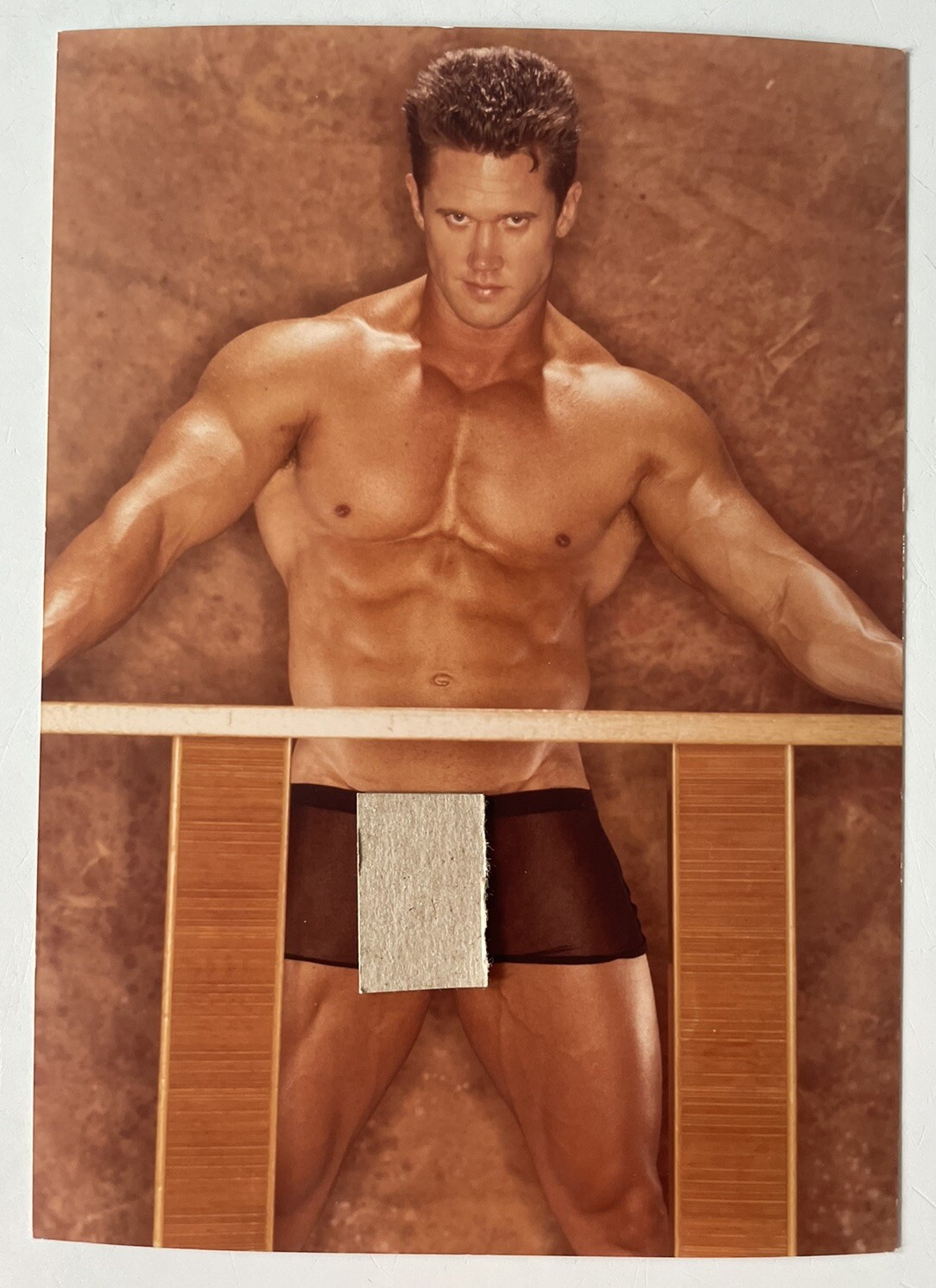Colt Studio Photo GREG RHINER Bodybuilder Gay Interest Jim French 5x7