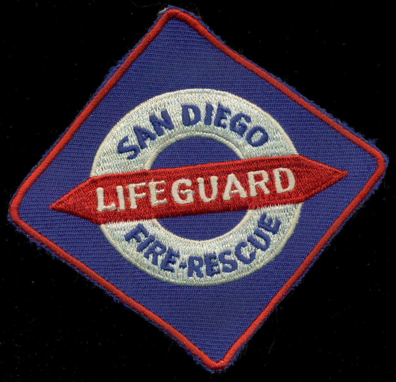 San Diego California Fire Rescue Lifeguard Version 2 Patch S-3