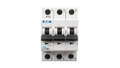 EATON Leitungsschutzschalter 3P C 50A 15kA AC FAZ C50/3 278878