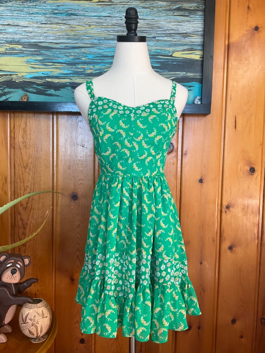green emerald velvet dress Easter Bunny Green Flying Sleeves Girls Dress 5 main image 0