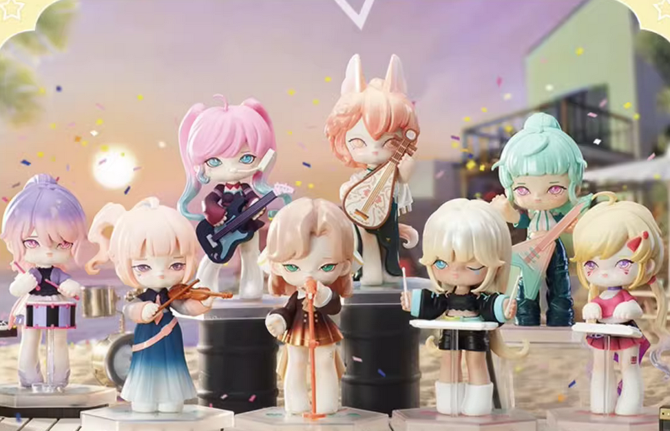 Misya Idol Band 3rd Gen Series Blind Box Collectible Designer Figures