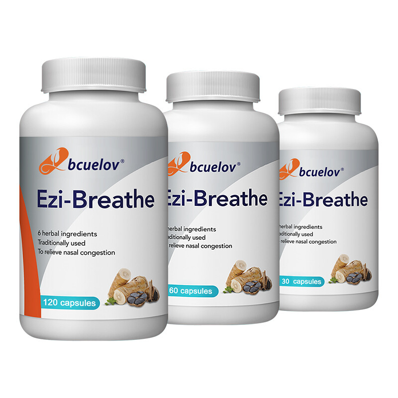 Cápsulas Ezi-Breathe apoyan la protección, limpieza y alivio de la congestión nasal