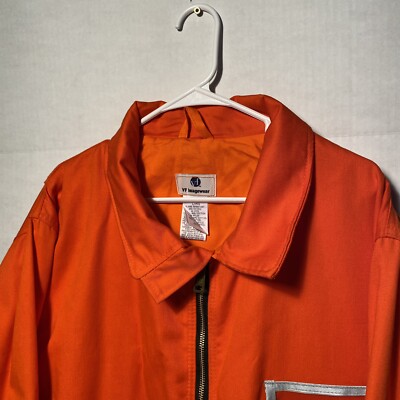 VF Imagewear Fire Resistant Flame Work Jacket Orange High