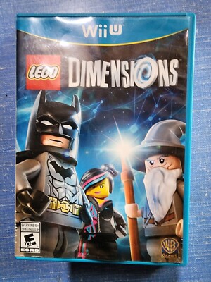 LEGO Dimensions Lot Portal Base & Tags Nintendo Wii U Game No Figures