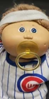 VTG Cabbage Patch Kids Doll Blonde & Blue w/ Chicago Cubs Outfit & White Shoes