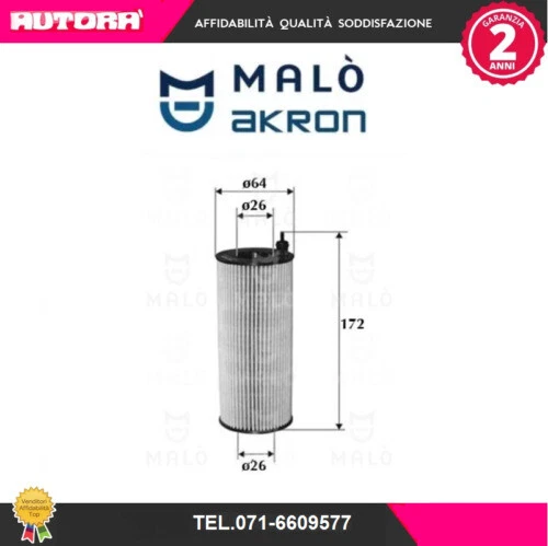 Filtri dell'olio OEM originali BMW per motori dell'auto