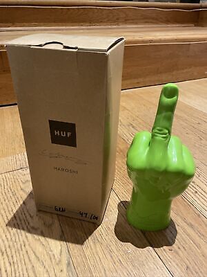 Haroshi × HUF Middle Finger Green Colorway Edition 47 / 100 Haroshi × HUF Middle Finger Green Colorway Edition 47 / 100