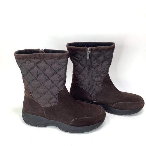 Lands End Womens 444681 Suede Winter 