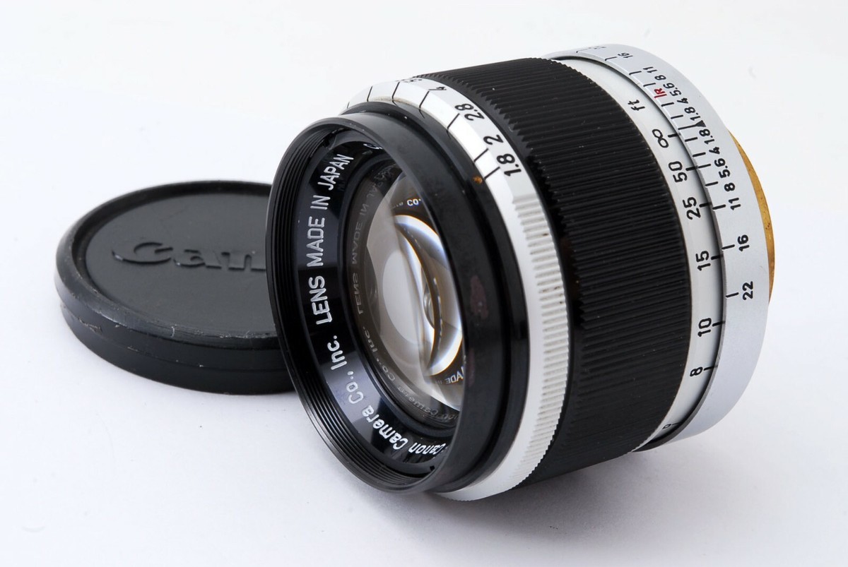 EXCELLENT++++】Canon 50mm f/1.8 Lens for Leica Screw Mount