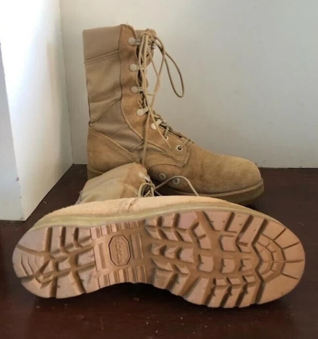 BOTAS DE COMBATE BELLEVILLE DST EJÉRCITO CLIMA CÁLIDO COYOTE talla 5.5 Foto 2 de 4