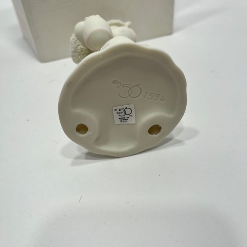 Dept 56 Snowbunnies Oops I Dropped One Easter Porcelain Figurine 1994 with Box - Picture 7 of 14
