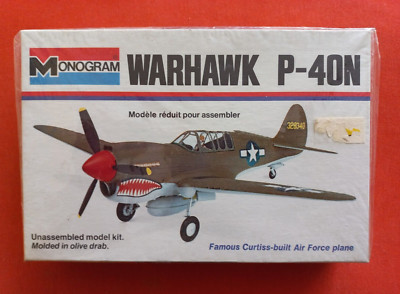 1:72 Monogram 6792, Curtiss WARHAWK P-40N