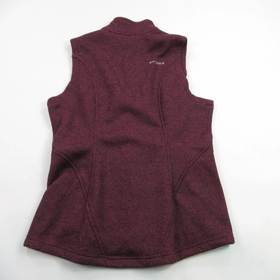 Spyder Vest Youth Boys Large 14-16 Sleeveless Full Zip Pockets Outdoors Red - Image 3 of 4