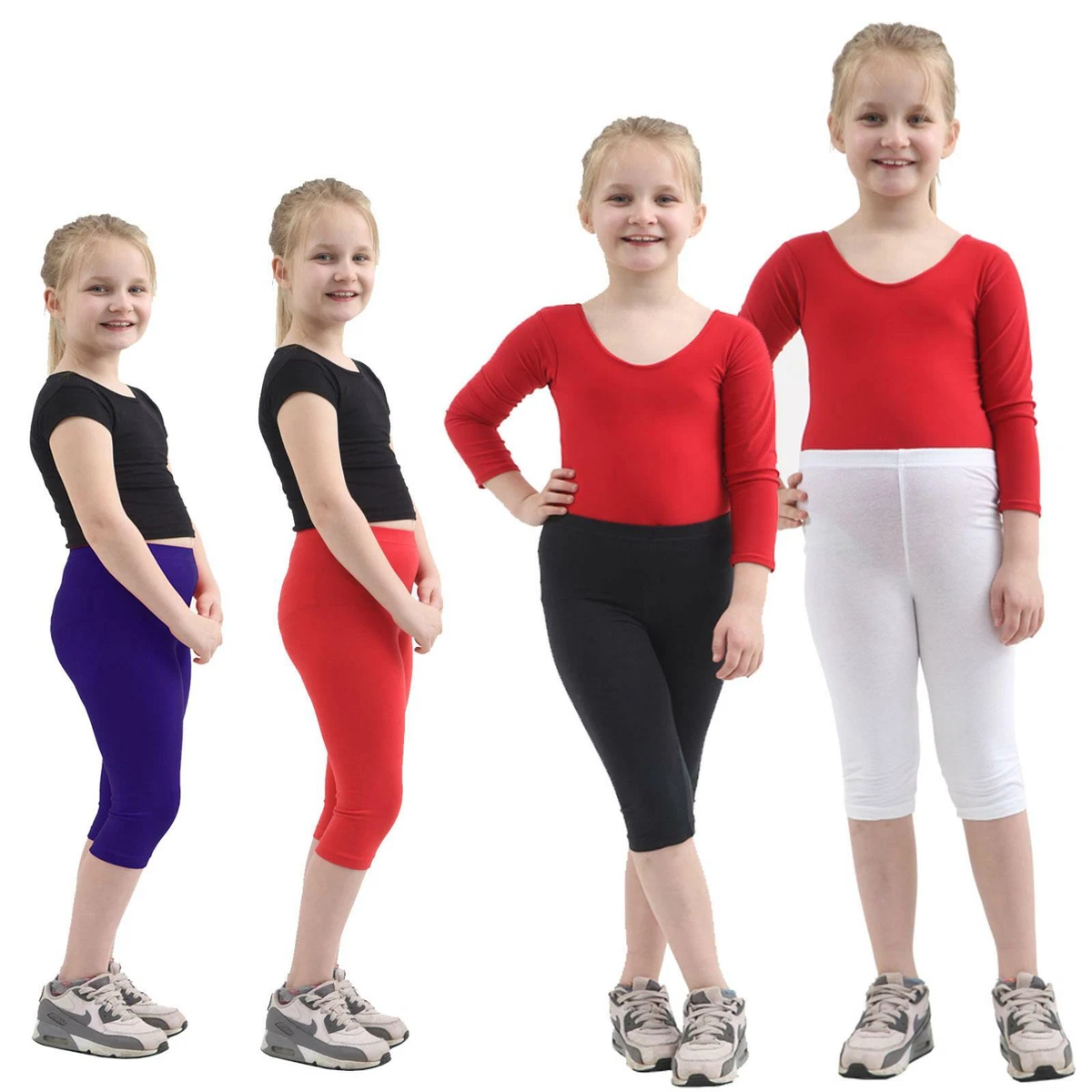 Lavaport Kids Girls Summer Short Pants Leggings Toddler Stretch Safety  Shorts - Walmart.com