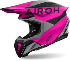 Airoh Twist 3 King Pink Matt MX Helmet – Cutting-Edge ECE 2206 Approved