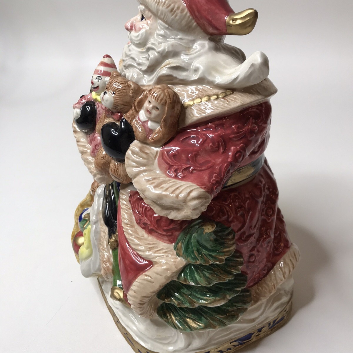 VINTAGE Fitz Floyd Olde World Renaissance Santa Christmas Cookie