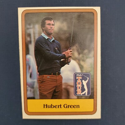 HUBERT GREEN - 1981 DONRUSS GOLF CARD ''ROOKIE''  #50  PACK FRESH   LOOK!!